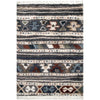 Skyla Tribal Banded Shag with Tassel Rug