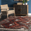 Alexia Iris Trellis Shag with Tassel Rug