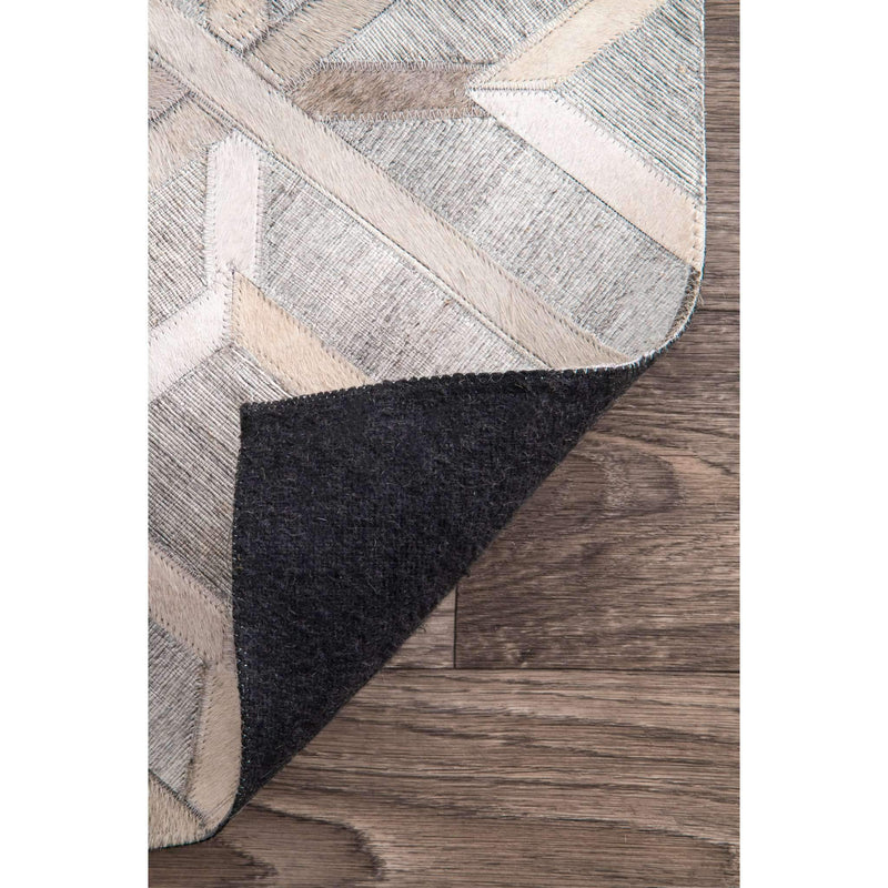 Handmade Cowhide Chanda Rug