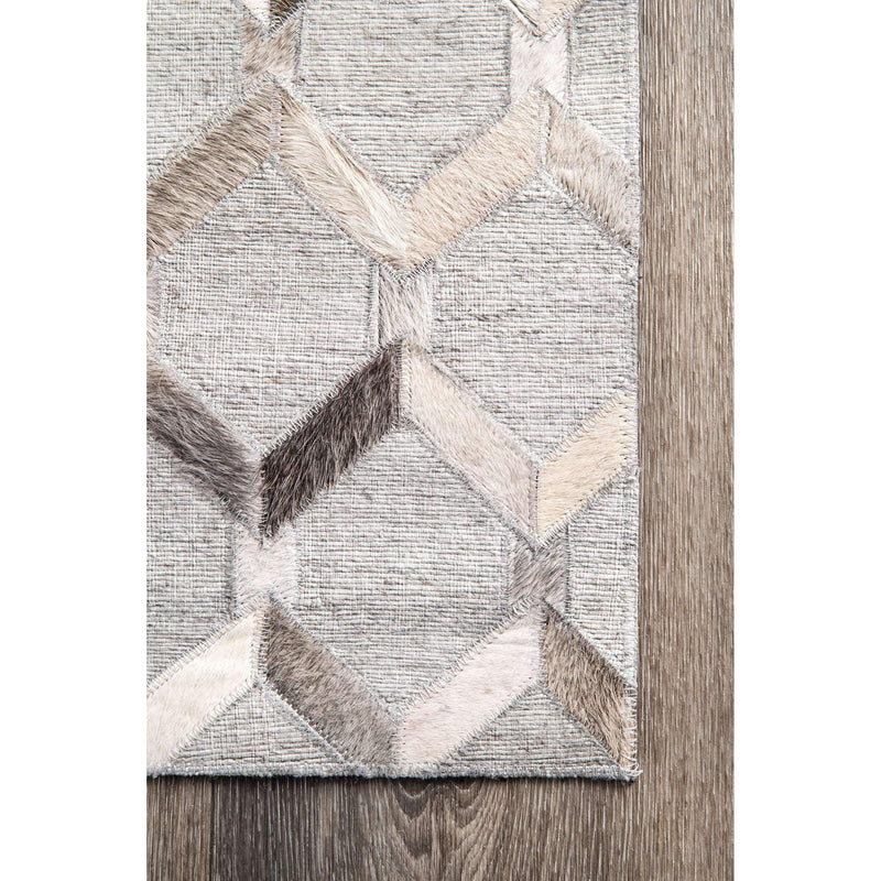 Handmade Cowhide Grenier Rug