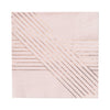 Amethyst - Pale Pink Striped Lunch Paper Napkins