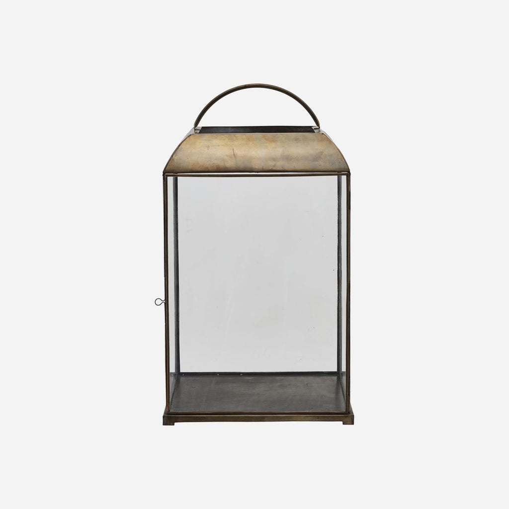 Mandurai Lantern, Antique Brass