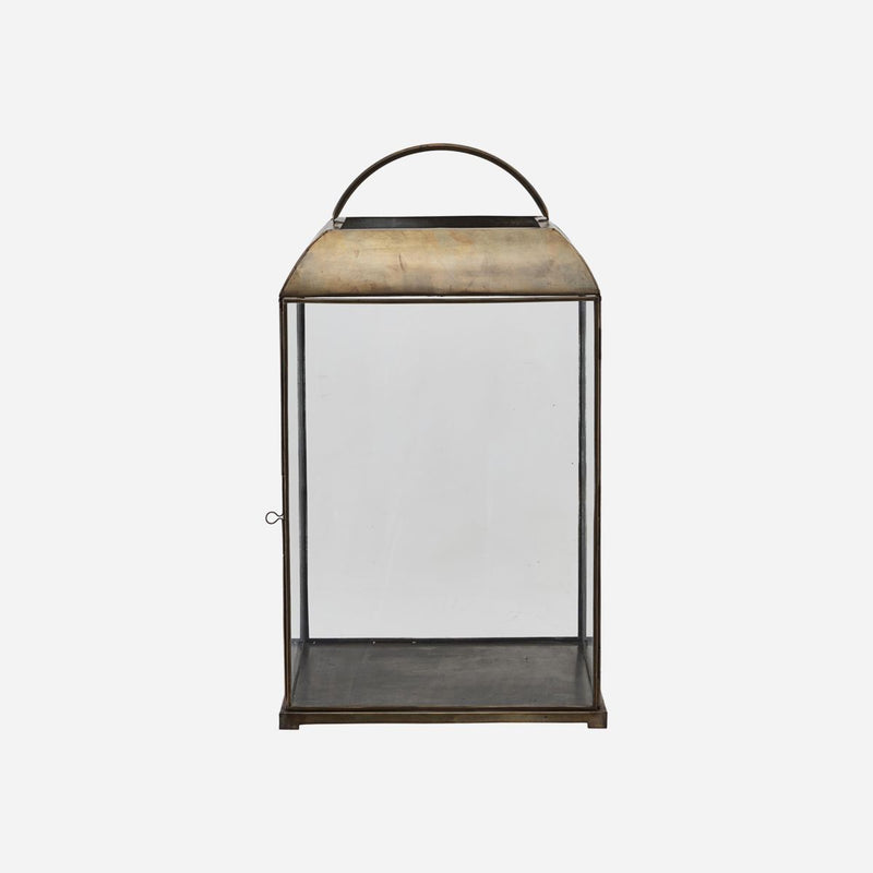 Mandurai Lantern, Antique Brass