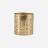 Wilma Tealight Holder, Brass Finish