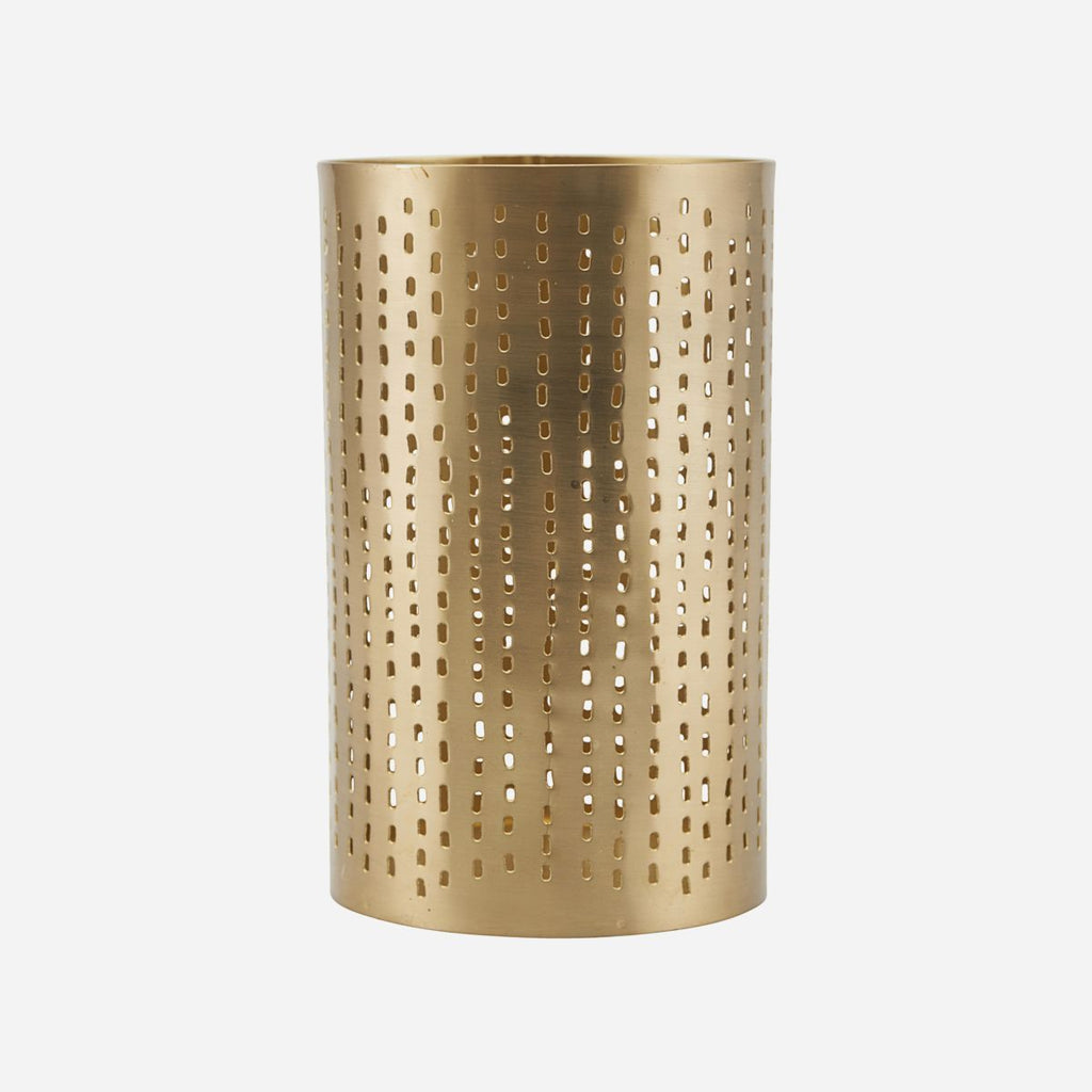 Wilma Tealight Holder, Brass Finish