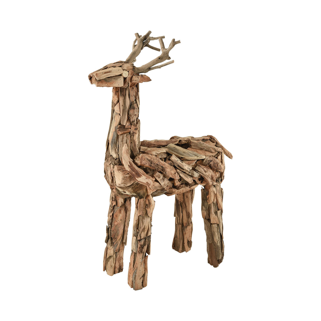 Tidings of Joy Driftwood Reindeer by Burke Decor Home