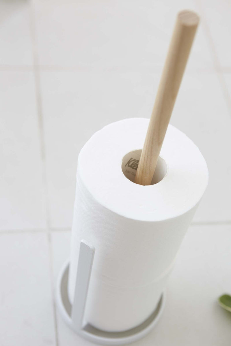 Tosca Toilet Paper Stand in White design by Yamazaki