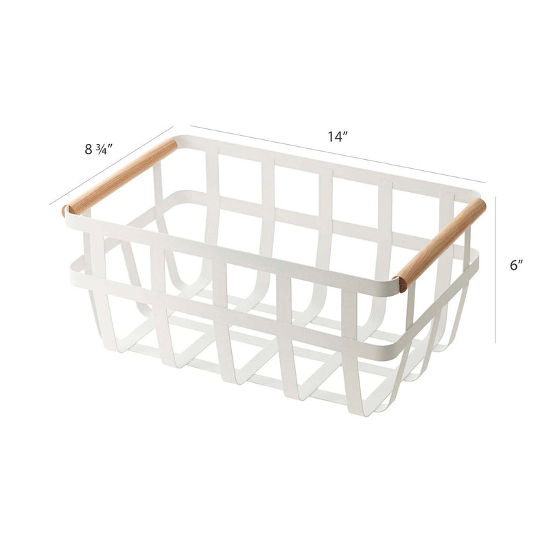 Tosca Dual-Handled Storage Basket by Yamazaki