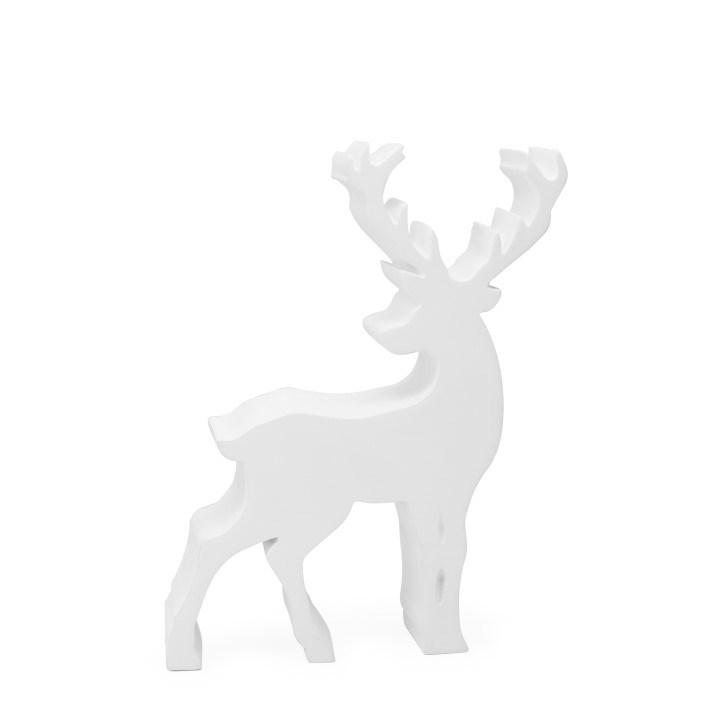 Stag Resin Profile Decor Statue