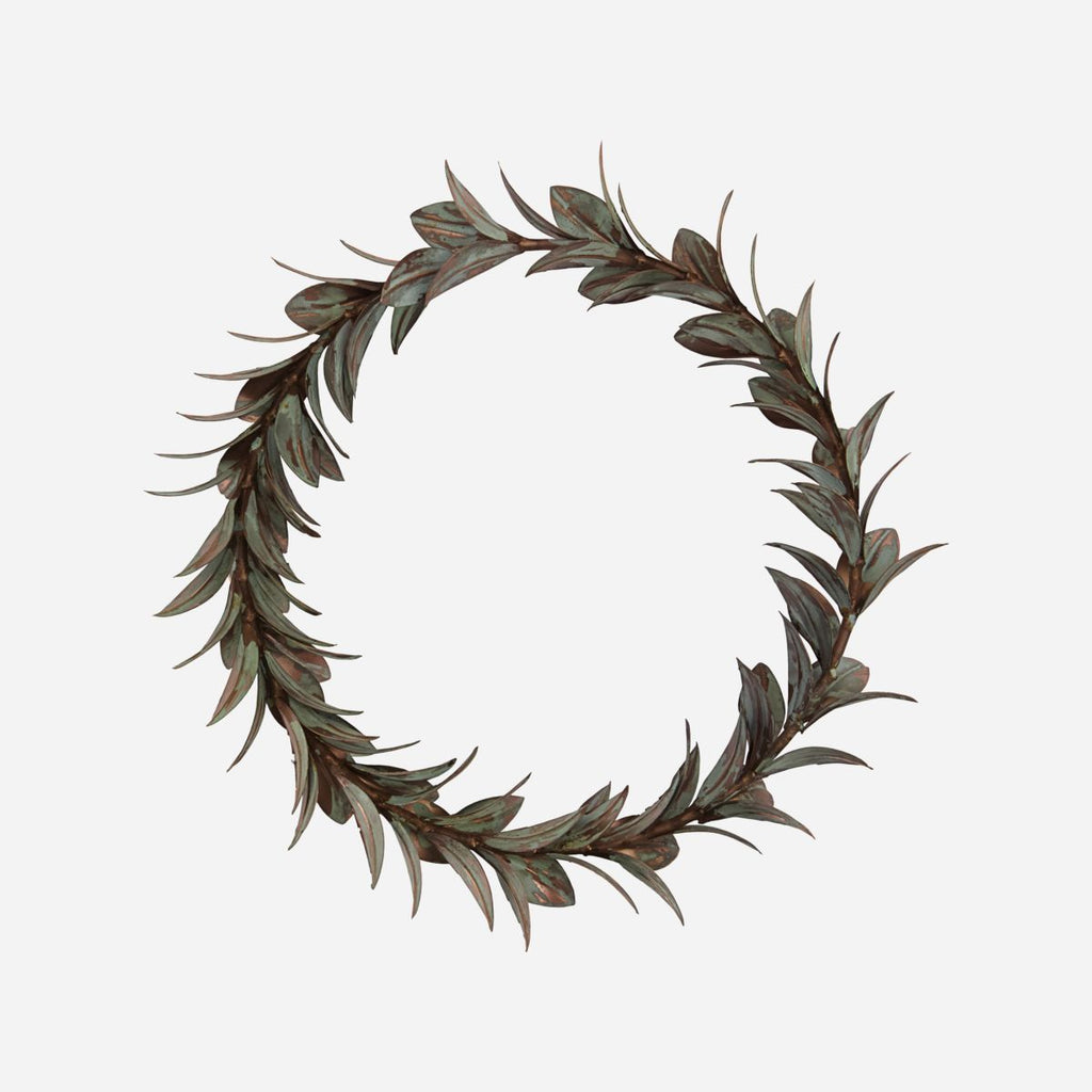 Tare Wreath, Antique Copper