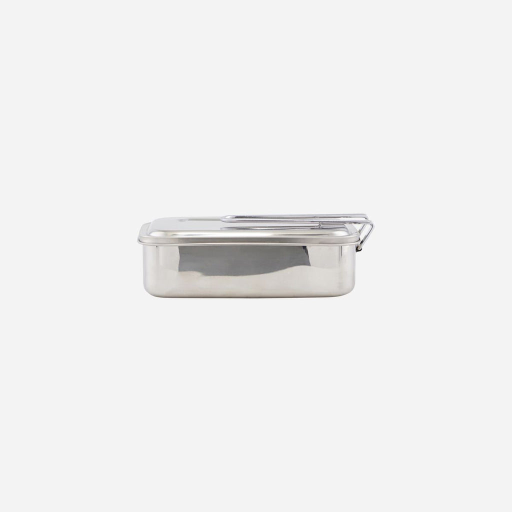 Boxit Lunch Box, Silver Finish