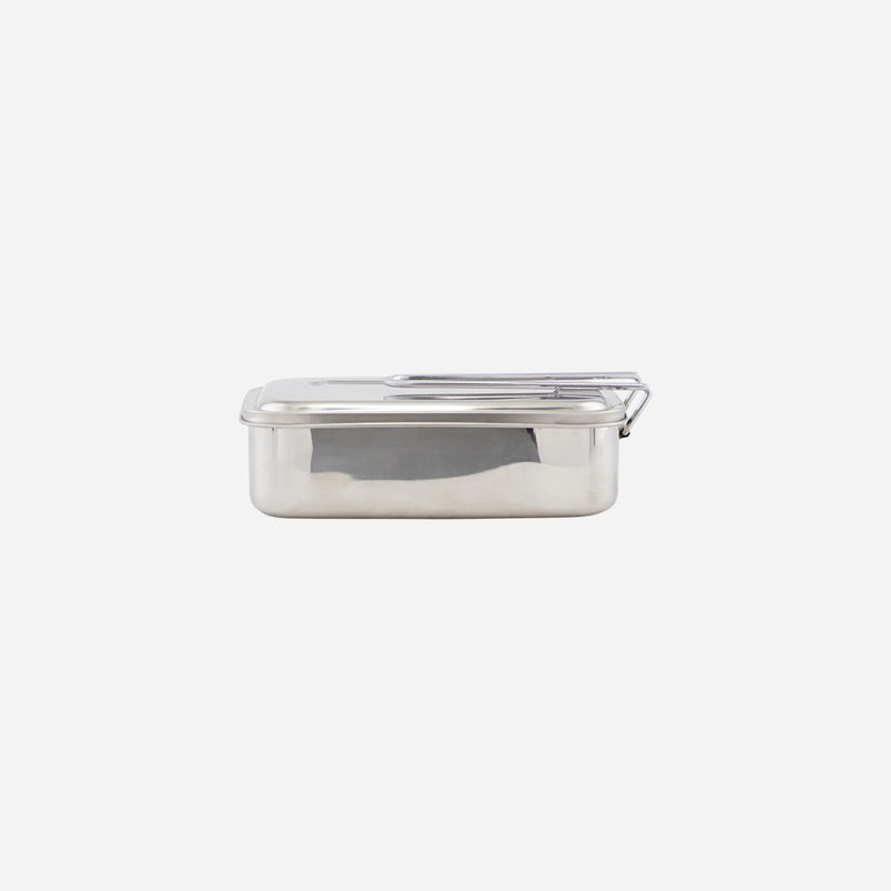 Boxit Lunch Box, Silver Finish