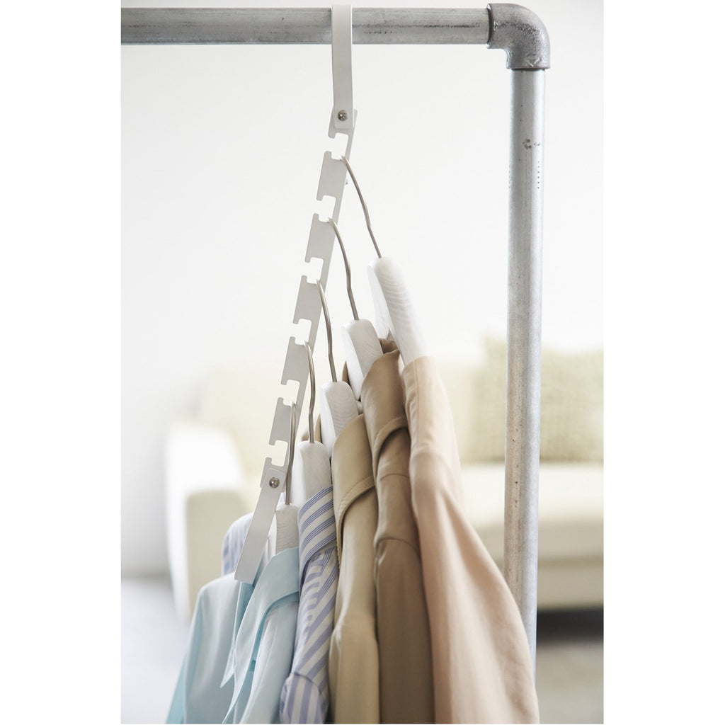 Smart Space Saver Closet Hanger by Yamazaki