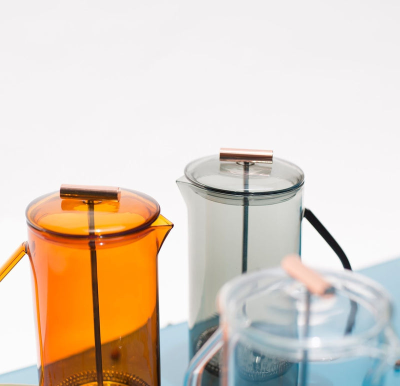 Glass French Press in Various Colors