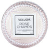 Macaron Candle in Rose Champs design by Voluspa