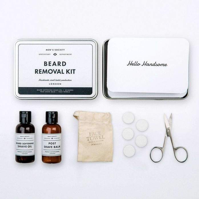 Beard Removal Kit design by Men's Society