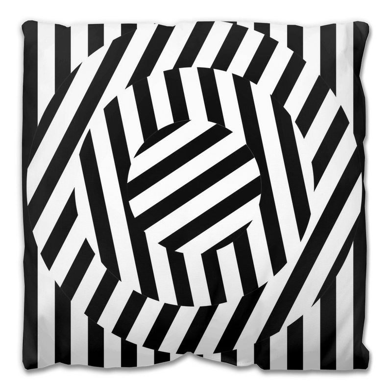 Optic Throw Pillow