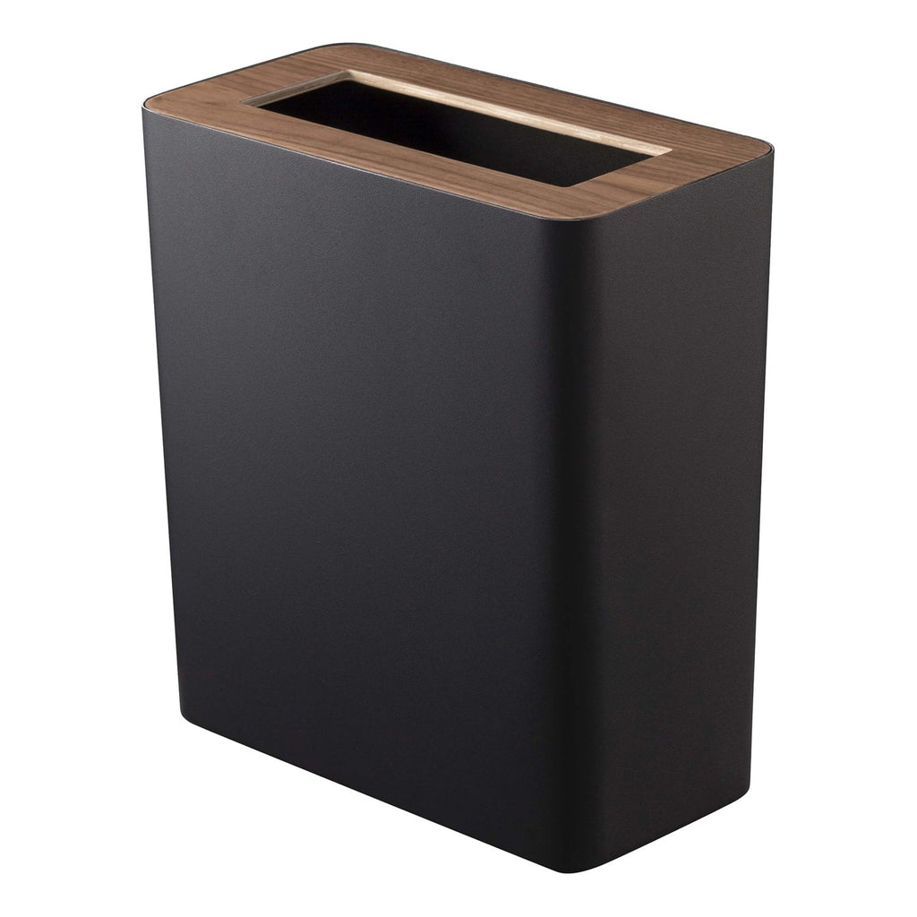 Rin Rectangular 2.5 Gallon Steel Trash Can in Various Colors