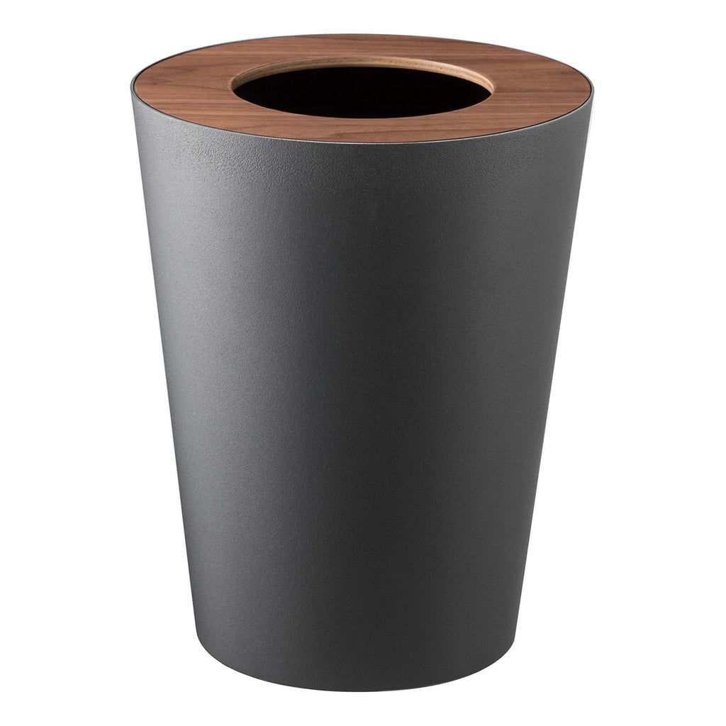 Rin Round 1.85 Gallon Steel Trash Can by Yamazaki