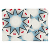 Blue Stars Throw Pillow