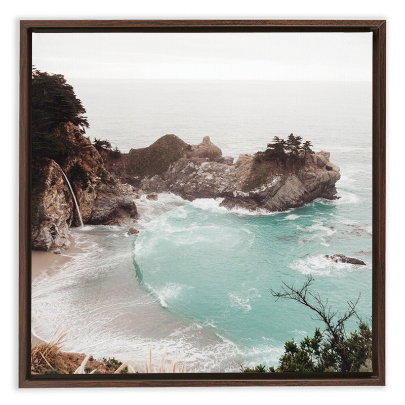 Big Sur Framed Canvas