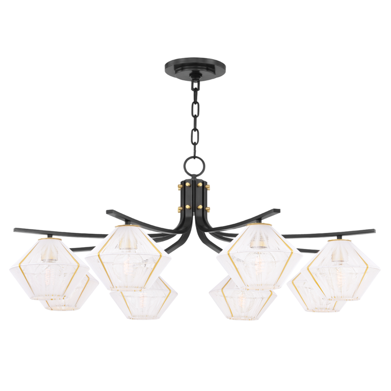 Saranac 8 Light Chandelier