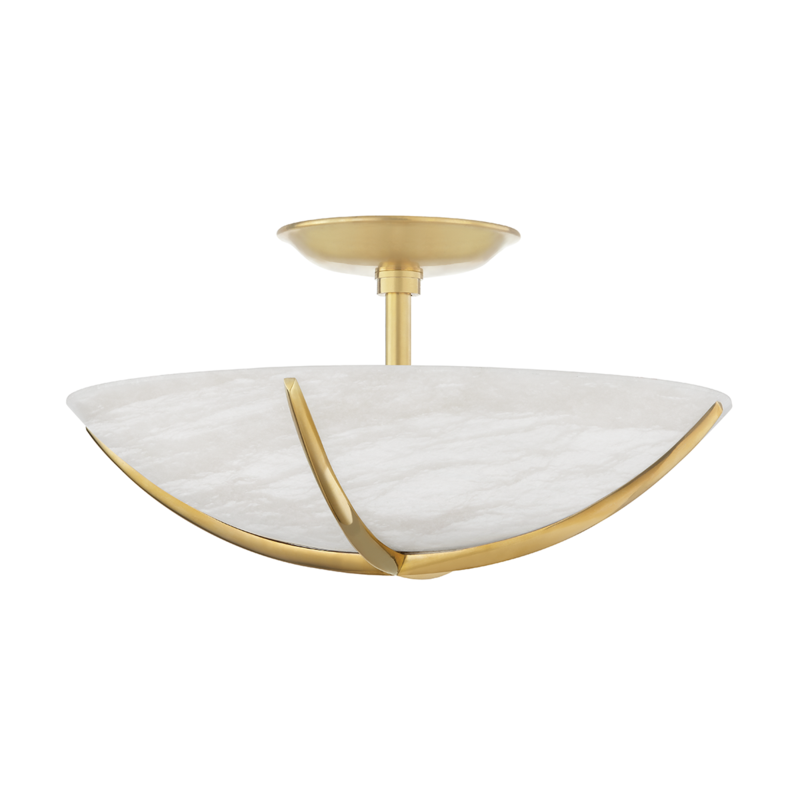 Wheatley 4 Light Semi Flush