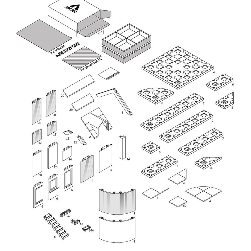 A360 Architectural Scale Model Building Kit