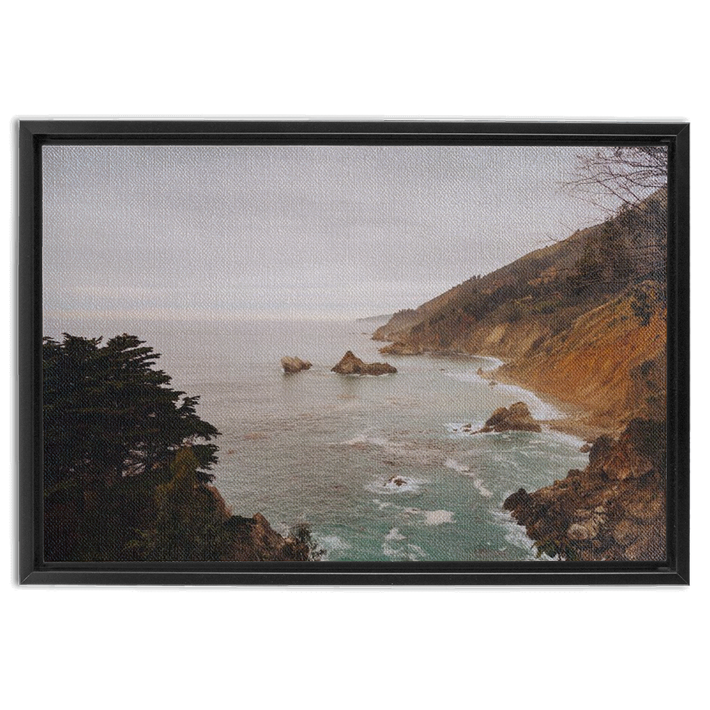 Big Sur 2 Framed Canvas