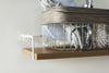 Tower Wall-Mounted Wood Shelf  in Various Colors by Yamazaki