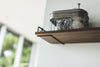 Tower Wall-Mounted Wood Shelf  in Various Colors by Yamazaki