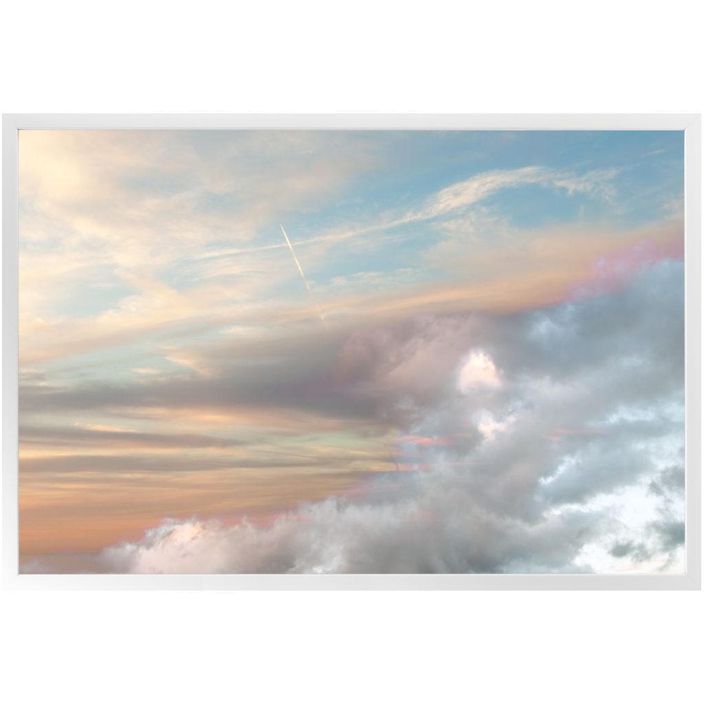 Cloudshine Framed Print