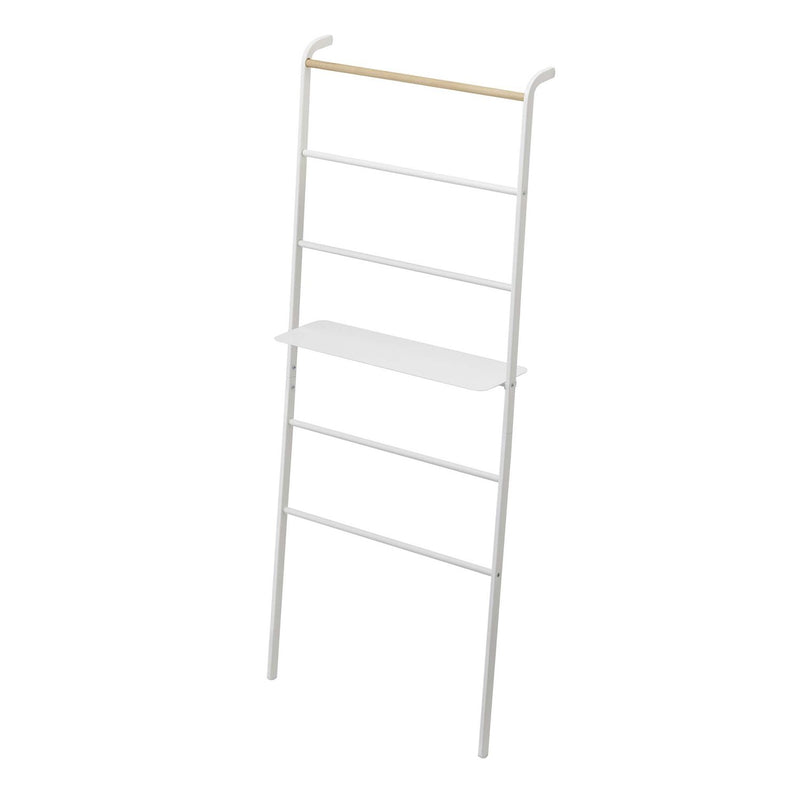 Tower Leaning Ladder With Shelf in Various Colors