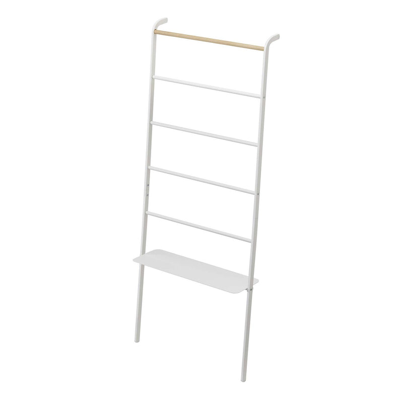 Tower Leaning Ladder With Shelf in Various Colors