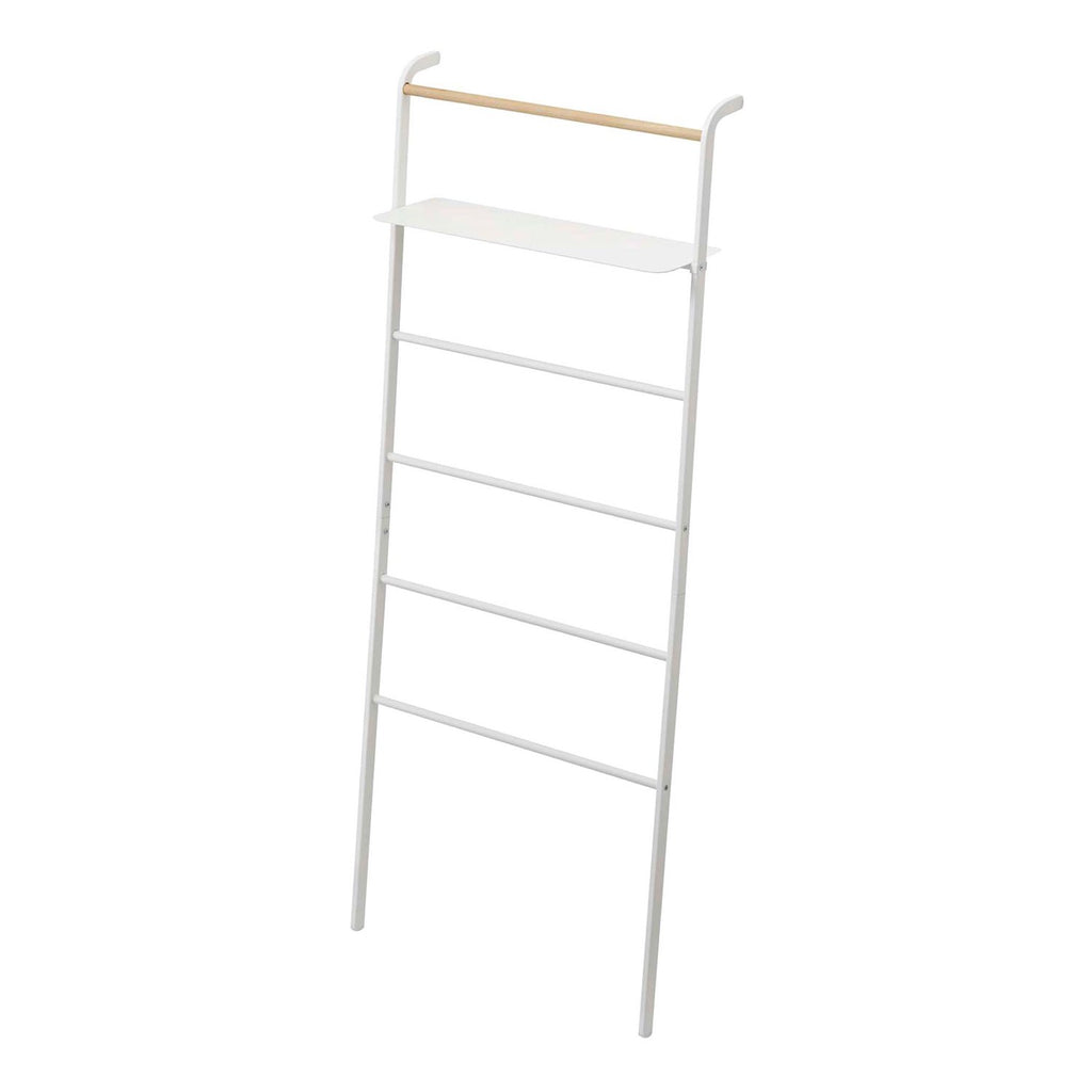 Tower Leaning Ladder With Shelf in Various Colors