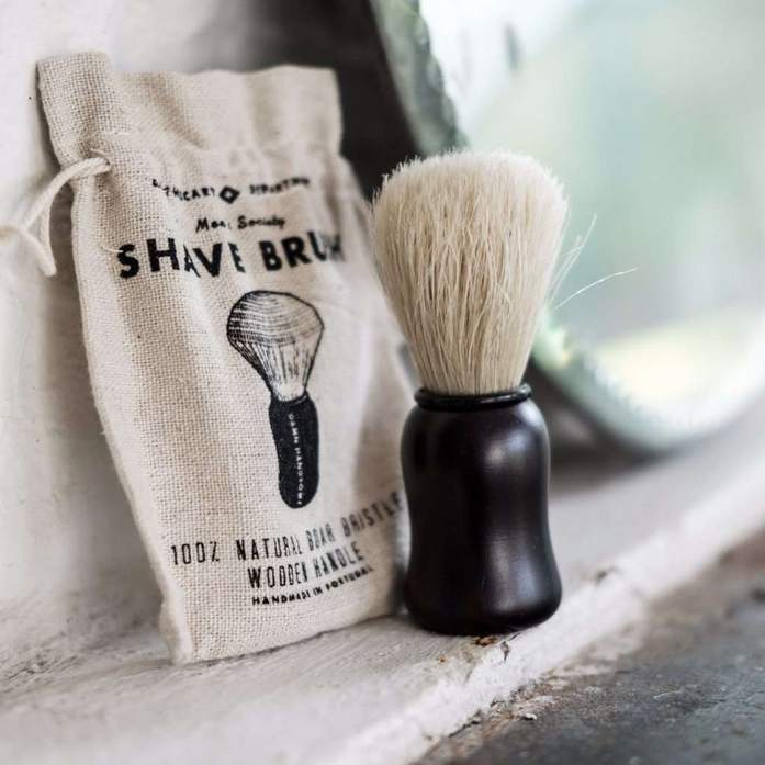 Damn Handsome Shave Brush design by Men's Society