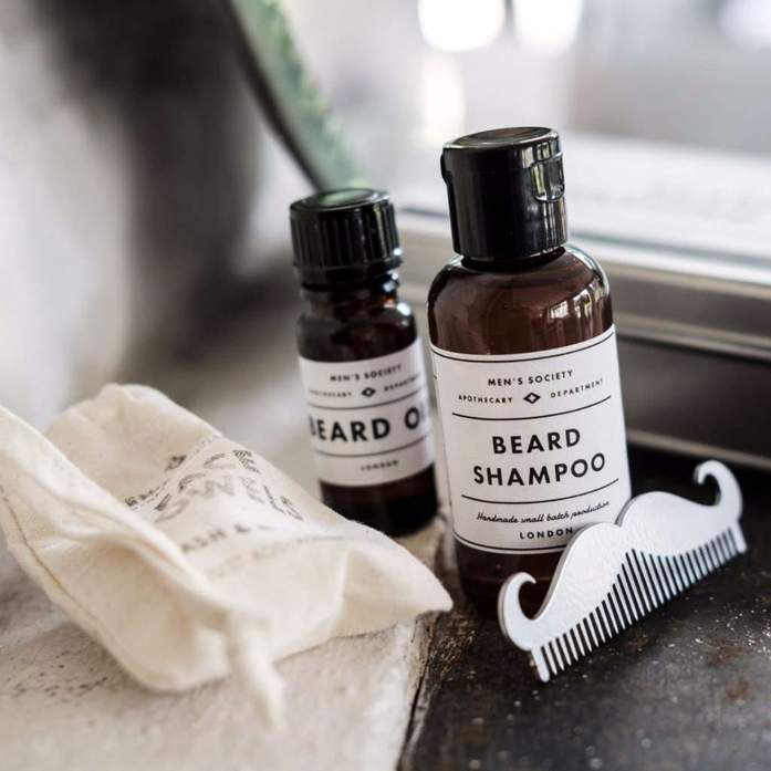 Beard Washing Kit design by Men's Society