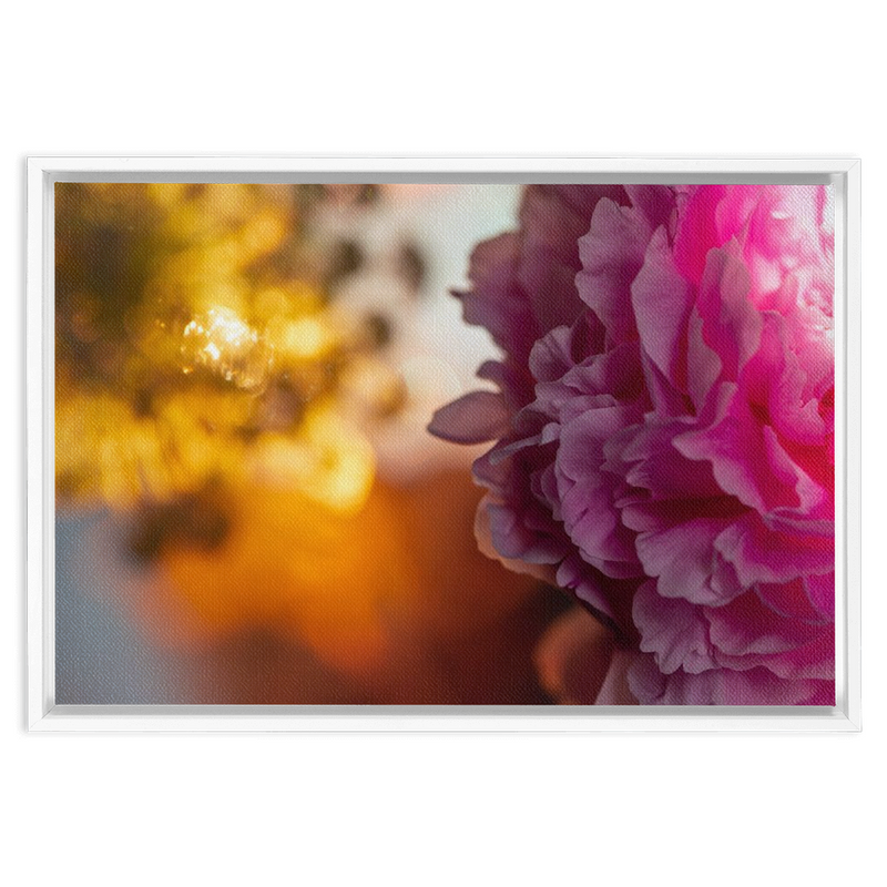 Floral Dream Framed Stretched Canvas