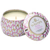 Petite Decorative Tin Candle in Pink Citron design by Voluspa