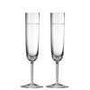 Vera Bande Flute, Pair by Vera Wang