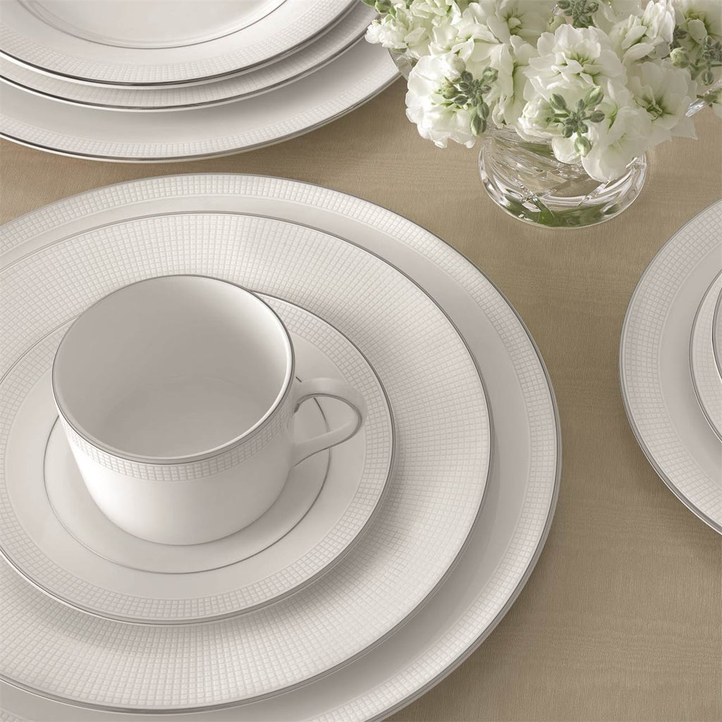 Blanc Sur Blanc Dinnerware Collection by Vera Wang