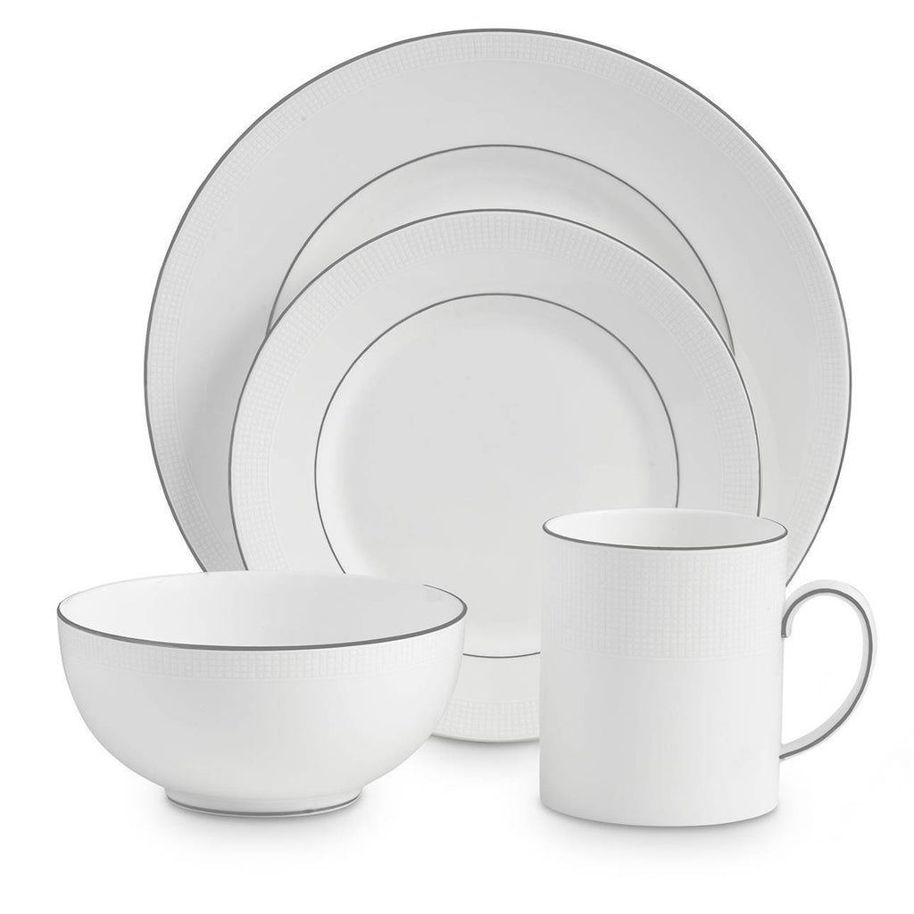 Blanc Sur Blanc Dinnerware Collection by Vera Wang