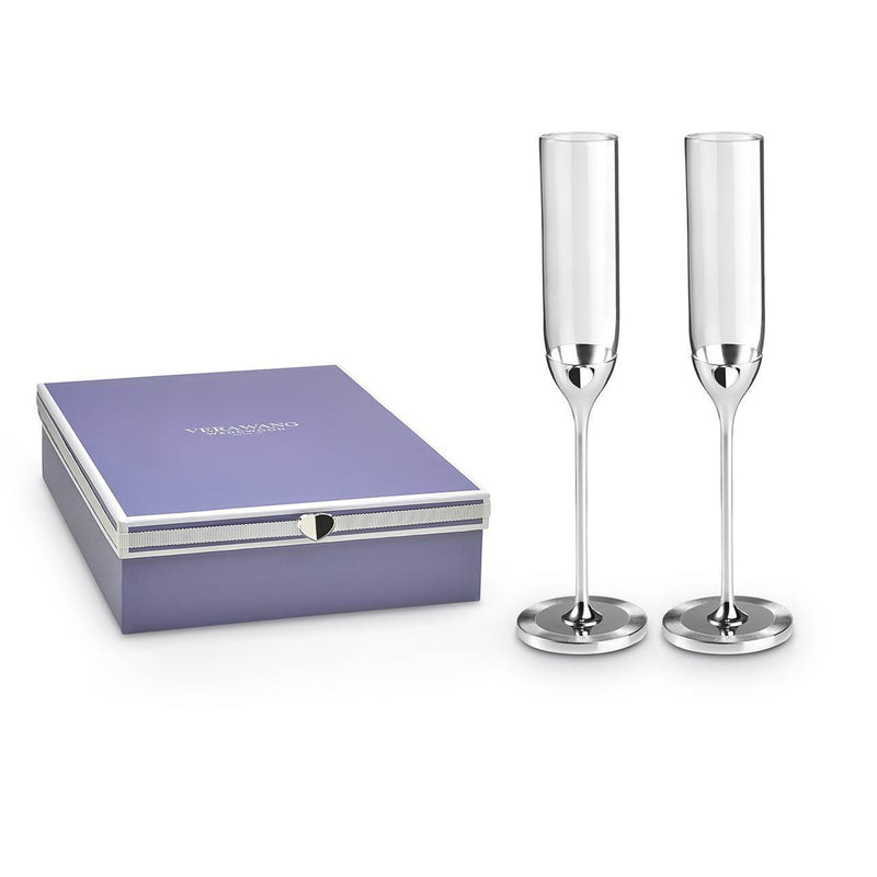 Vera Love Always Toasting Flute, Pair by Vera Wang