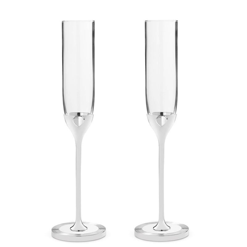 Vera Love Always Toasting Flute, Pair by Vera Wang