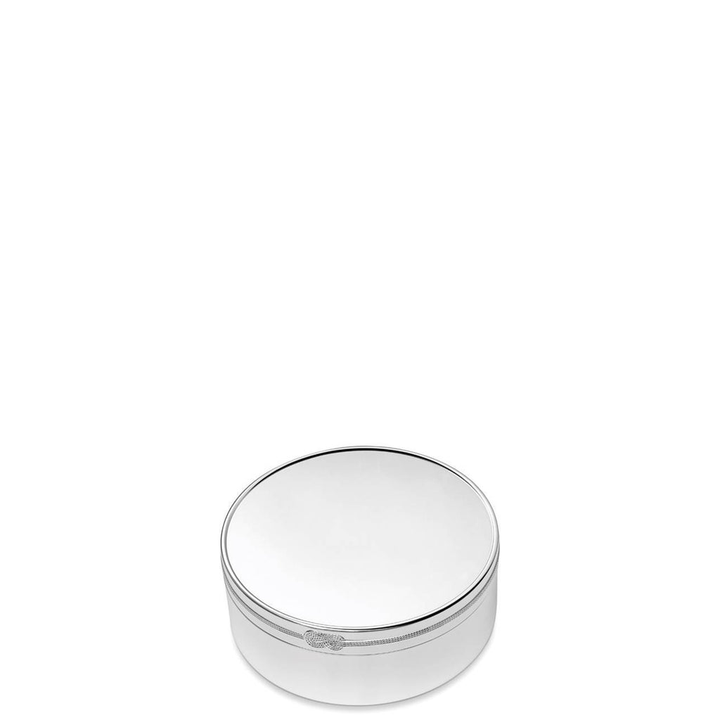 Vera Infinity 4in Keepsake Box Round by Vera Wang