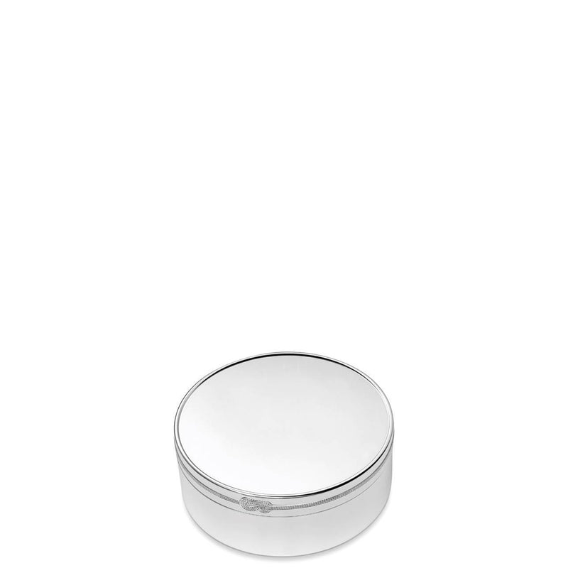 Vera Infinity 4in Keepsake Box Round by Vera Wang