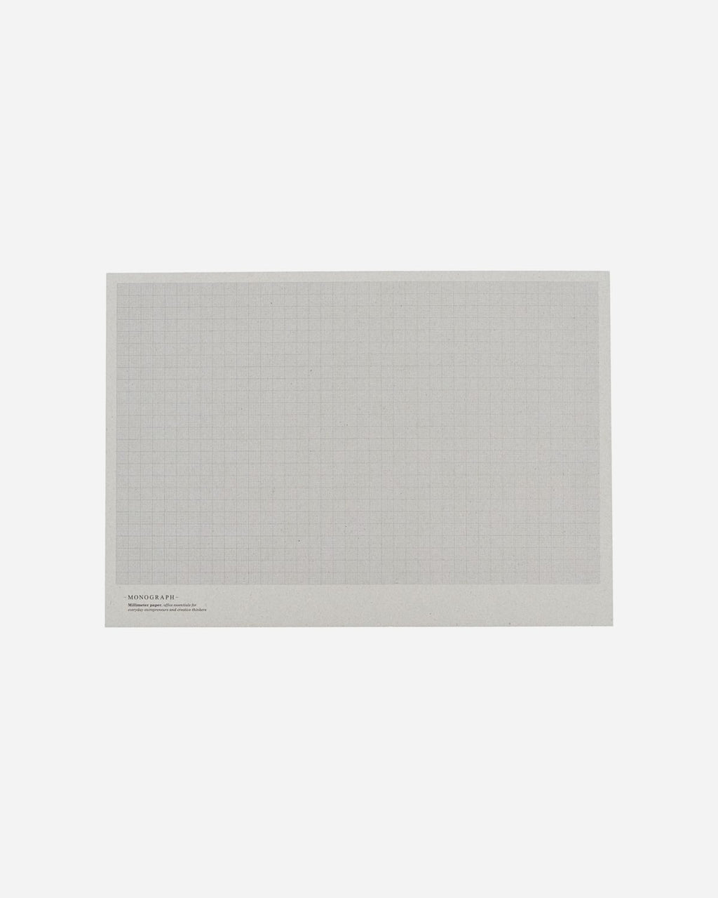 Millimeter Paper Pad, White