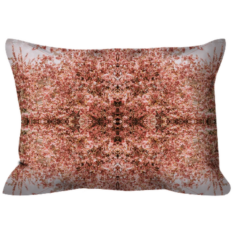 Flower Bomb Outdoor Pillow