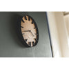 Rin Wall Clock in Various Colors and Finishes