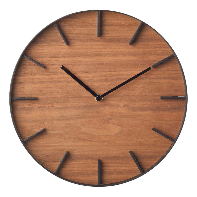 Rin Wall Clock in Various Colors and Finishes